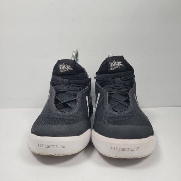 Nike Hustle D 10 Youth Basketball Sneakers Black & Silver CW6735-004 US Size 6Y - Picture 3 of 8
